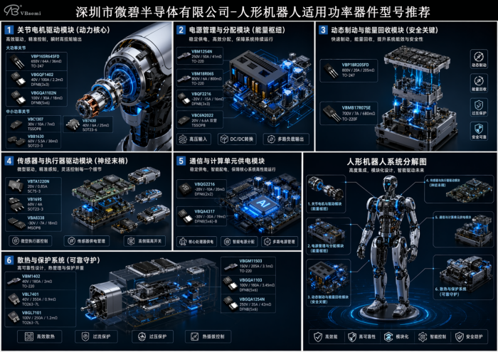 MOSFETs for Commercial Humanoid Robots 1